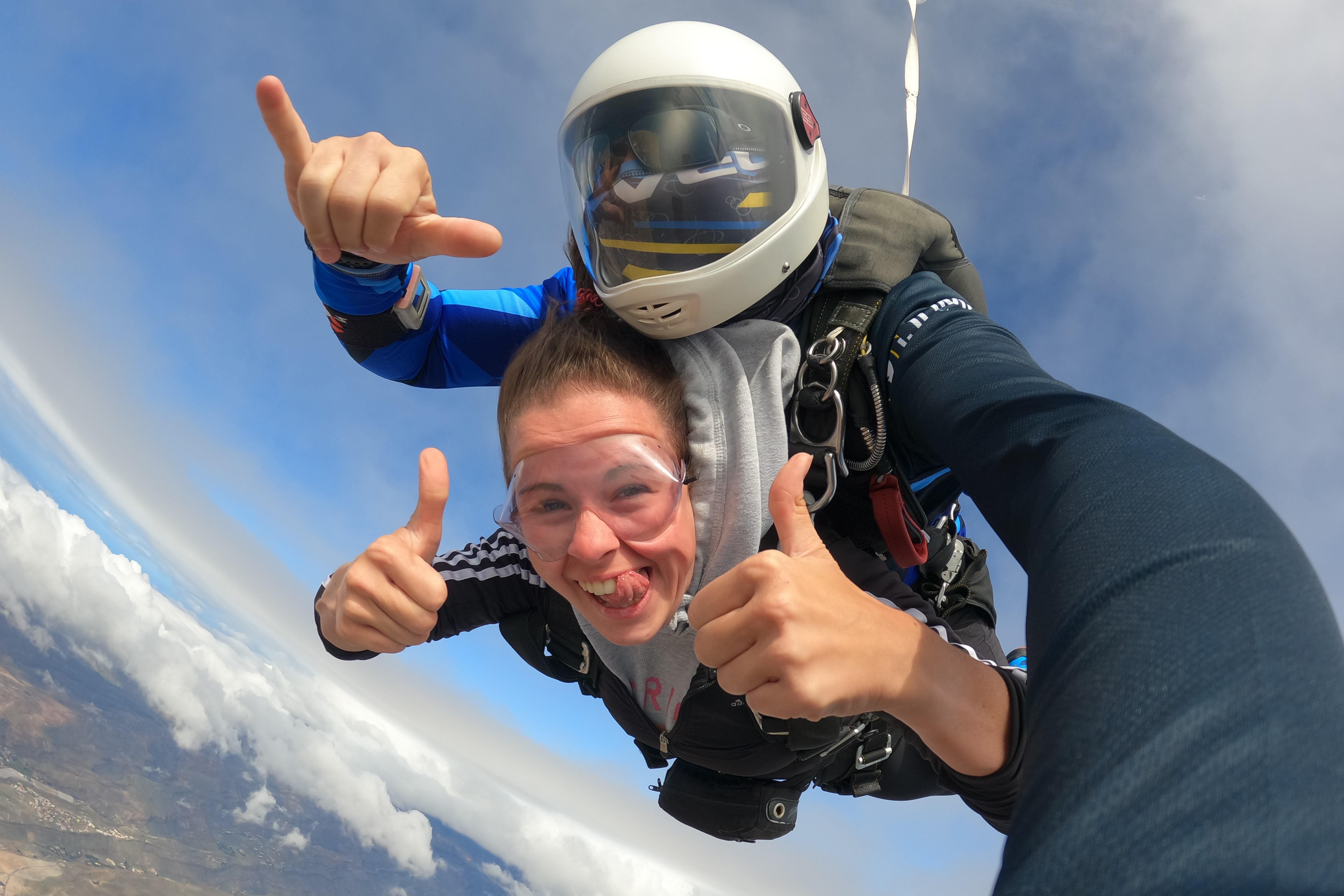 Tandem Sky Diving in Gran Canaria